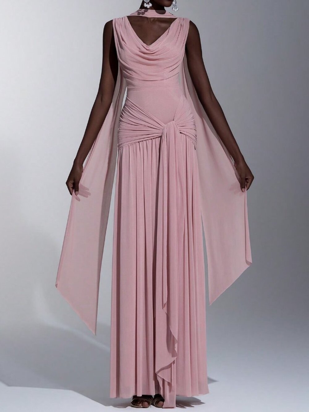 Dusty Pink Party Women's Dress